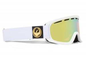 Dragon Alliance - Маска D2 (оправа White, линза Gold Ionized + Amber)