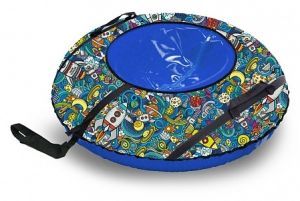 ТяниТолкай - Надувной тюбинг-ватрушка Space 100 см