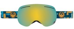 Dragon Alliance - Горнолыжная маска X1 (оправа Plot, линзы Gold Ion + Yellow Red Ion)