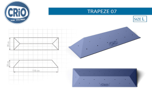 Формовой рельеф для скалолазания Crio Holds Trapeze 07
