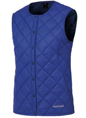 Montbell - Женский пуховый жилет Superior Down Round Neck