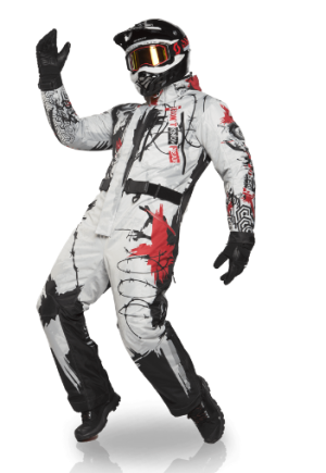 Мембранный комбинезон с подогревом Redlaika Trash Polka (4400 мАч)