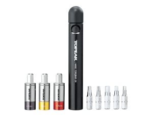 Надежный инструмент динамометрический Topeak Nano TorqBar DX w/4Nm/5Nm/6Nm torque bit & 5 tool bits