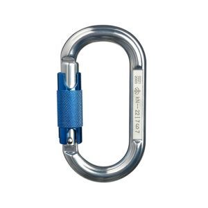 Карабин Вертикаль Овал алюминиевый автомат (Keylock)