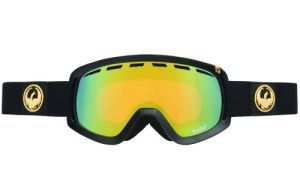 Dragon Alliance - Горнолыжная маска D2 (оправа Jet, линзы Gold Ionized + Amber)