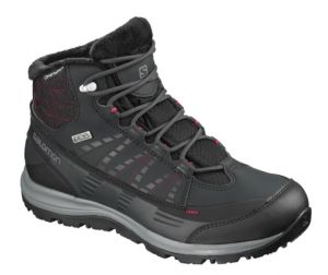 Ботинки утепленные Salomon Shoes Kana Cs Wp 2 Phantom/Bk/Beet Red
