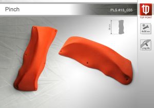 Оригинальный рельеф для скалолазания Top Point Pinch