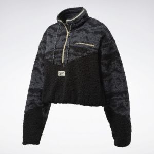 Удобный женский джемпер Reebok Cl Gp We Fleece Aop