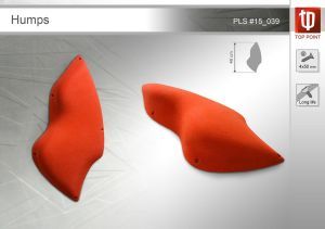 Оригинальный рельеф  для скалолазания Top Point Humps
