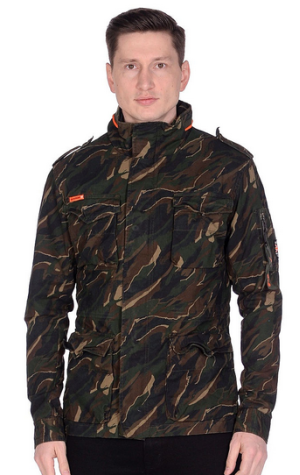 Superdry - Стильная мужская куртка Classic Rookie 4 Pocket Jacket