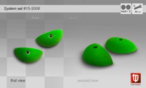Удобный тренажер для пальцев и рук Top Point System set #S008