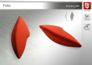 Яркий рельеф для скалолазания Top Point Folio