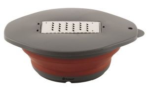 Outwell - Миска с тёркой в крышке складная Collaps Bowl & lid w/grater