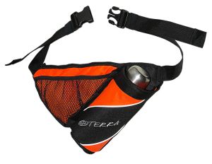 Терра - Легкая сумка поясная с чехлом для фляги А-RACE-NONstop