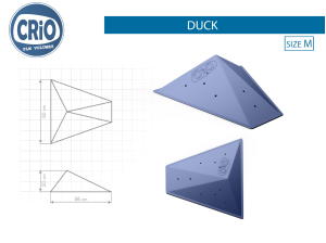 Прочный рельеф для скалолазания Crio Holds Duck