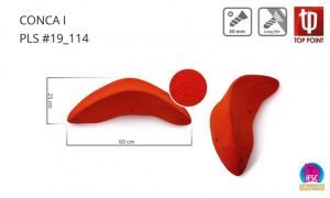 Накладной рельеф для скалолазания Top Point Conca I