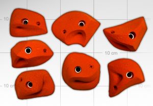 Набор формовых зацепов для ледолазания Top Point D009