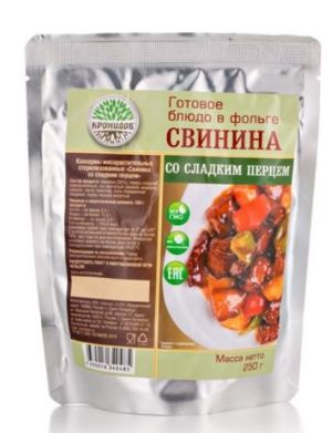Кронидов - Качественное блюдо Свинина со сладким перцем