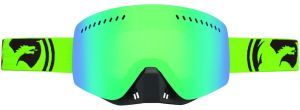 Dragon Alliance - Маска для мотокросса NFXs (оправа Green-Black Split, линзы Green Ion + Clear)