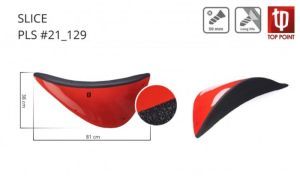 Яркий рельеф для скалолазания с двойной текстурой Top Point Slice