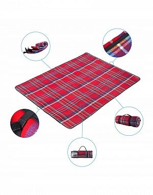 King Camp - Плед для пикника 8001 PicnicBlanket Print