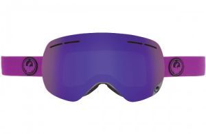 Dragon Alliance - Горнолыжная маска X1s (Violet/Purple Ion, линзы Yellow Red Ion)