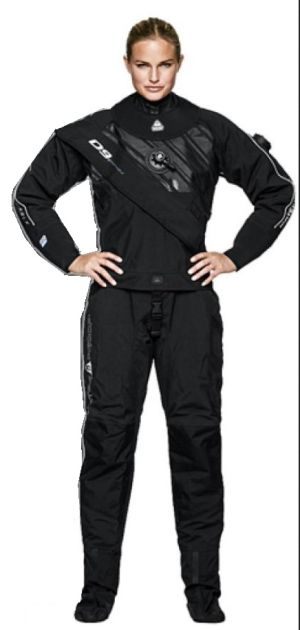 Высокотехнологичный сухой гидрокостюм женский Waterproof D9 Breathable