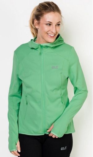 Jack Wolfskin - Легкая женская куртка Hydropore Hooded Jacket Women