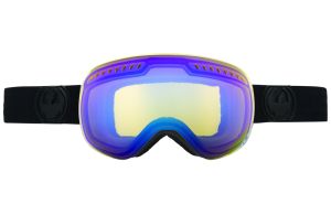 Dragon Alliance - Маска (snow) APXS (оправа Knight Rider, линзы Yellow Blue Ionized + Rose + Eclipse)