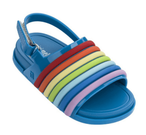 Летние сандалии Melissa Beach Slide Sandal Rainbow Bb