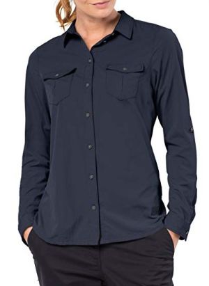 Jack Wolfskin - Повседневная женская рубашка Аtacama Roll-Up Shirt W