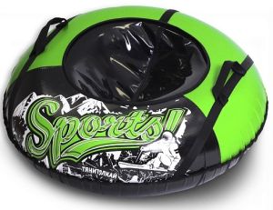 ТяниТолкай - Тюбинг надувной для зимних развлечений Sport 93 см