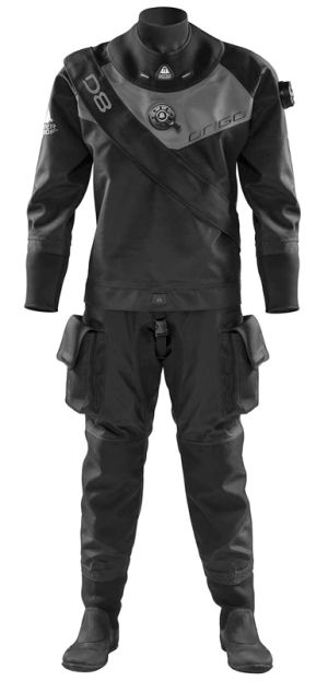 Гидрокостюм легкий сухой мужской Waterproof D8 Origo