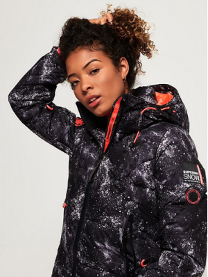 Superdry - Мембранная утепленная куртка Snow Shadow Down Jacket