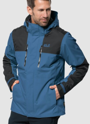 Jack Wolfskin — Тёплая мужская куртка Jasper 3in1 Men