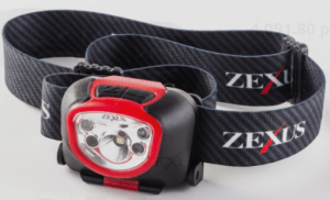 Мощный налобный фонарь Zexus ZX-270BK
