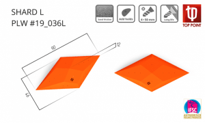 Обсыпной яркий рельеф Top Point Chard
