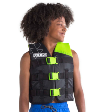 Жилет детский легкий плавучий Jobe Nylon Vest Youth Lime Green
