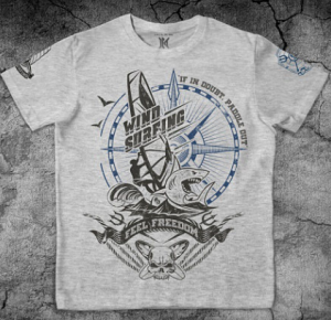 Макс-Экстрим -  Футболка удобная Виндсерфинг