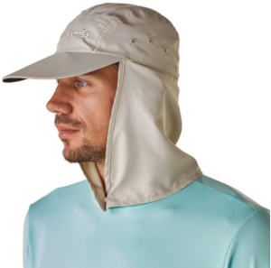 Patagonia - Кепка с защитой шеи от солнца Bimini Stretch Fit Cap