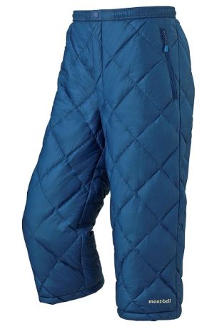 Montbell - Теплые пуховые шорты Superior Down Knee Long