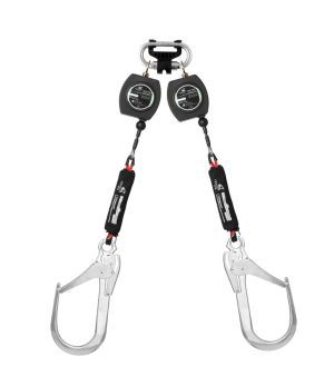 Двухплечевое СИЗ втягивающего типа Венто НВ-02 трос с карабином Монтажный 110 (2022)