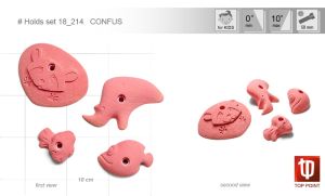 Скалолазные зацепы Top Point #214 Confus