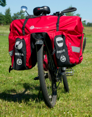 Вместительный велорюкзак-штаны Снаряжение Mega Drive