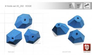 Комплект зацепов для скалодромов Top Point Edge #292