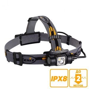 Fenix - Компактный налобный фонарь HP12 Cree XM-L2