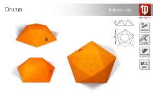 Формовой накладной рельеф Top Point Drumn