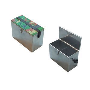 РОССИЯ - Ящик рыболовный нержавеющая сталь