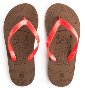 Evars - Модные шлепанцы для мужчин Evars Animal