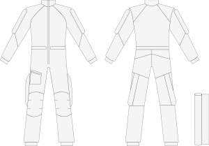 Комбинезон для парашютистов Irissky Fun с захватами